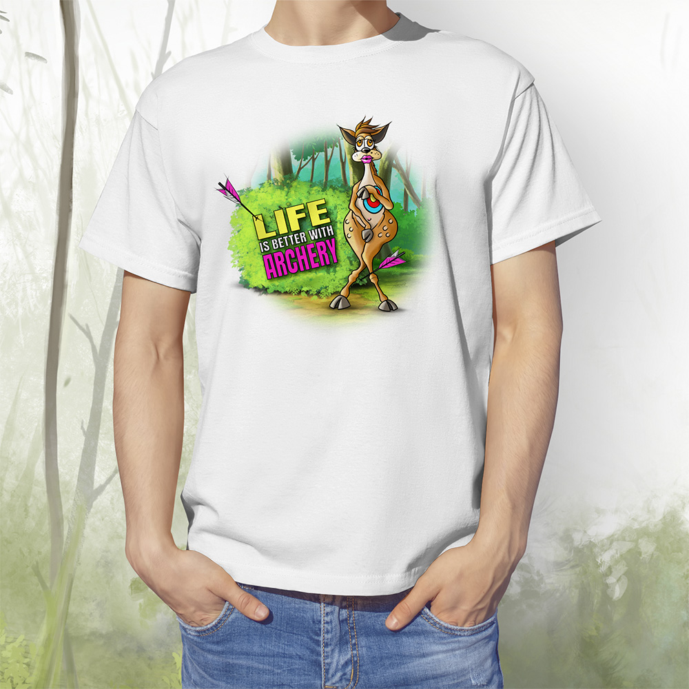 T-Shirt Bambi1 weiss