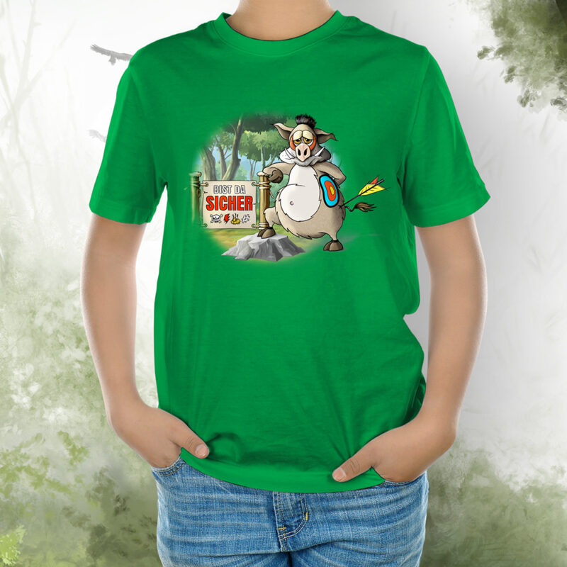 Kids Shirt SAU Sicher kelly green
