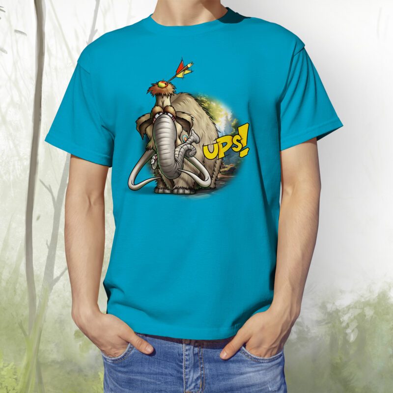 T-Shirt Mammut aqua