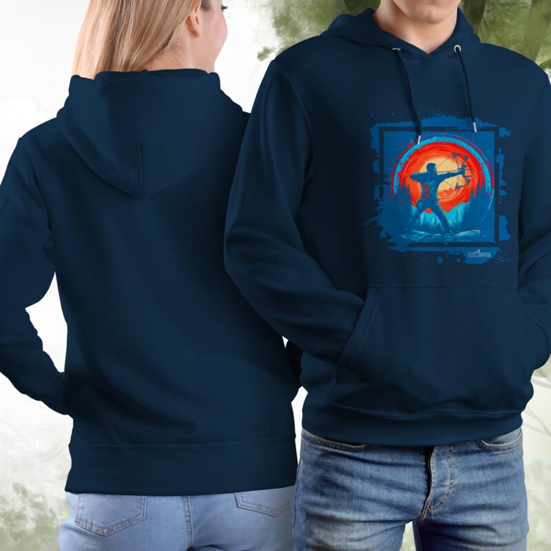 Herren Hoodie Compound Archer navy